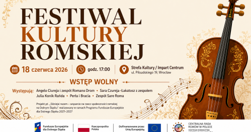 Festiwal Kultury Romskiej "Silniejsi razem" — Wrocław 2026