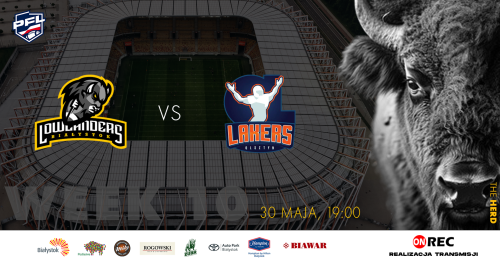 10. kolejka PFL: Lowlanders Białystok - AZS UWM Olsztyn Lakers | SATURDAY NIGHT LIGHTS