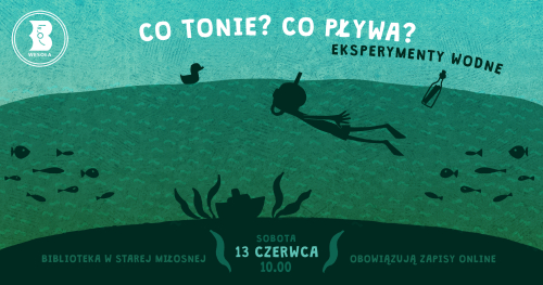 "Co tonie? Co pływa?" spotkanie dla rodzin w bibliotece w Starej Miłosnej