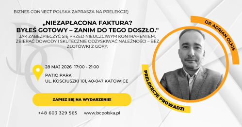 Niezapłacona faktura? Byłeś gotowy - zanim do tego doszło.