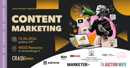 CRASH Mondays № 24: Content Marketing ✏️ [RZESZÓW]