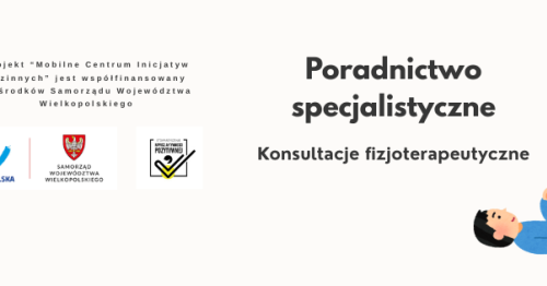 Konsultacje specjalistyczne - poradnictwo fizjoterapeutyczne