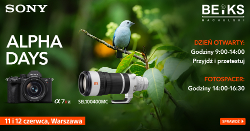 Alpha Days: Premierowy Fotospacer Wildlife z Sony & Open Day