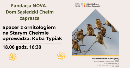 Spacer z ornitologiem po Starym Chełmie
