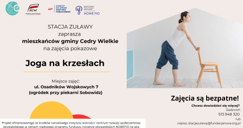 Joga na krzesłach
