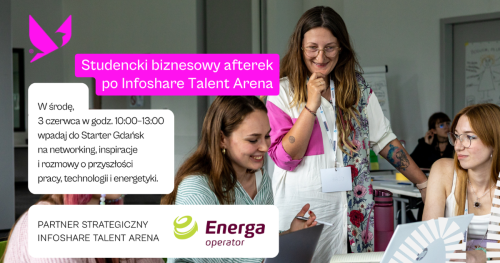 Studencki biznesowy afterek po Infoshare Talent Arena
