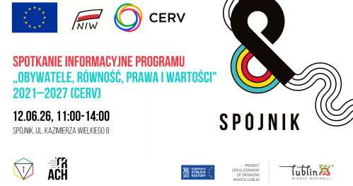 Spotkanie informacyjne programu CERV w Spójniku