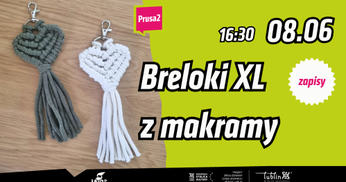 Warsztaty: Breloki XL z makramy