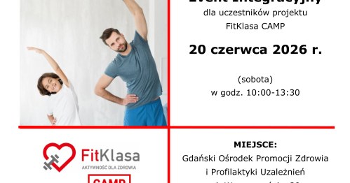 INTEGRACJA i WARSZTATY dla uczestników FitKlasa CAMP