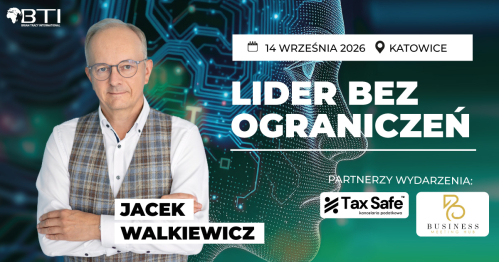 LIDER BEZ OGRANICZEŃ - Jacek Walkiewicz - KATOWICE