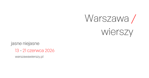 Warszawa Wierszy 2026 / ta kartka: siła rękopisu / seminarium warsztatowe