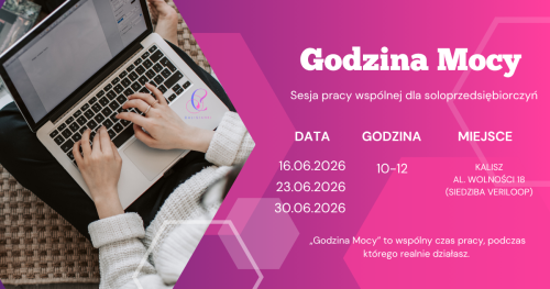 Godzina Mocy, czyli sesja pracy wspólnej dla soloprzedsiębiorczyń.