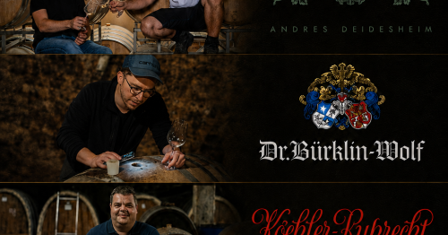 Walkaround tasting Andres + Dr. Burklin-Wolf + Koehler Ruprecht
