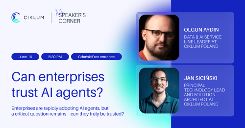 AI Speaker's Corner: Beyond the hype: Can enterprises really trust AI agents?