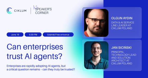 AI Speaker's Corner: Beyond the hype: Can enterprises really trust AI agents?