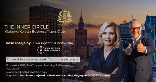 Klubowa Kolacja Business Tigers Club w Warszawie