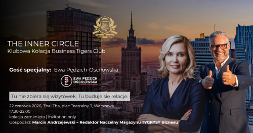 Klubowa Kolacja Business Tigers Club w Warszawie