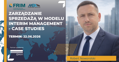 Zarządzanie sprzedażą w modelu Interim Management - case studies
