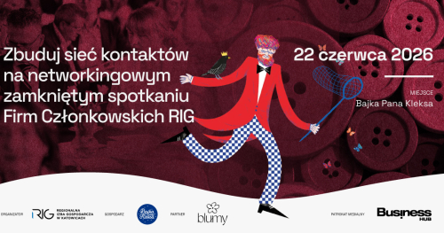 Zbuduj sieć kontaktów na networkingowym zamkniętym spotkaniu Firm Członkowskich RIG