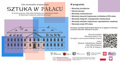 Warsztaty artystyczne "Sztuka w Pałacu"