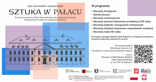 Warsztaty artystyczne "Sztuka w Pałacu"