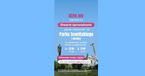 Wolskie tajemnice - Park Sowińskiego i okolice ROWEROWO