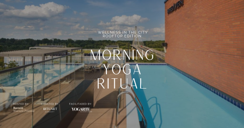 Morning Yoga Ritual z Karoliną Woźniak na tarasie Hotelu Barceló Warsaw Powiśle 27.06