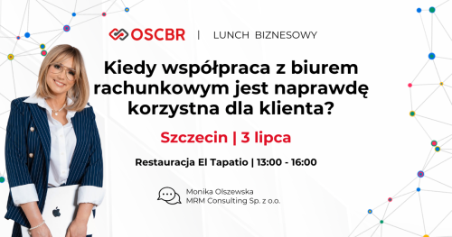 Lunch Biznesowy OSCBR - Szczecin 03.07.2026 r.
