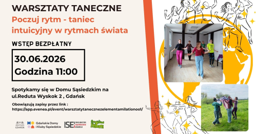 Poczuj rytm - taniec intuicyjny w rytmach świata