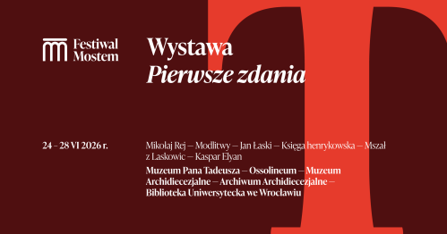 Wystawa Pierwsze zdania - SPACER Z PRZEWODNIKIEM 25.06 / 11:00