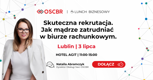 Lunch Biznesowy OSCBR - LUBLIN 03.07.2026 r.