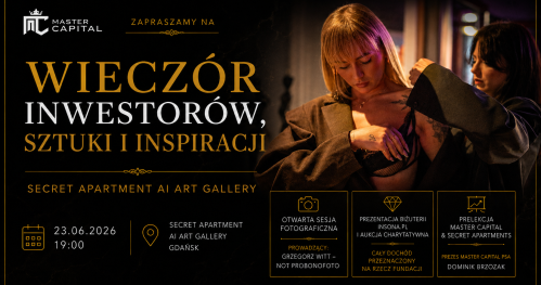SECRET AI ART GALLERY - Wieczór Inwestorów, Sztuki i Inspiracji 23.06.2026