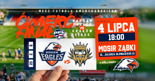 Ćwierćfinał PFL: Warsaw Eagles vs Kraków Kings