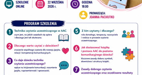 Czytanie uczestniczące jako wsparcie rozwoju komunikacji