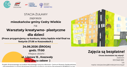 Warsztaty kreatywno-plastyczne dla dzieci