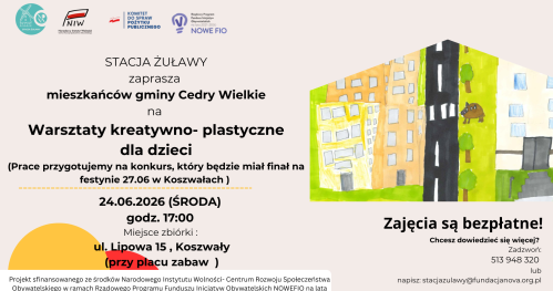 Warsztaty kreatywno-plastyczne dla dzieci