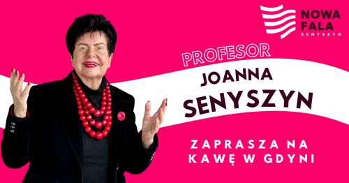 Kawa z Joanną Senyszyn w Gdyni