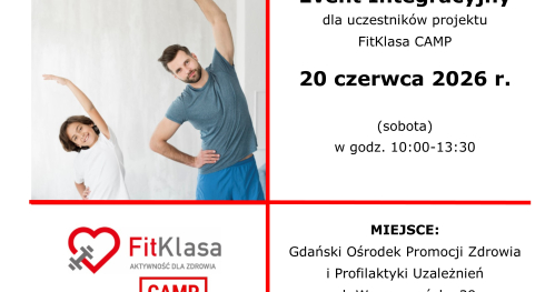 INTEGRACJA i WARSZTATY dla uczestników FitKlasa CAMP