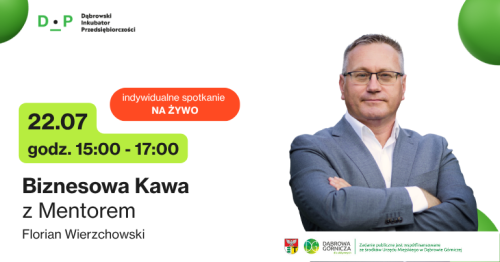 22.07 Biznesowa Kawa z Mentorem - Spotkanie indywidualne z Florianem (na żywo!)