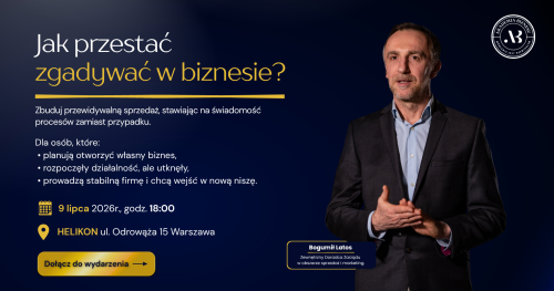Jak przestać zgadywać w biznesie? Zbuduj przewidywalną sprzedaż, stawiając na świadomość procesów zamiast przypadku.