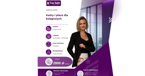KADRY I PŁACE DLA KSIĘGOWYCH