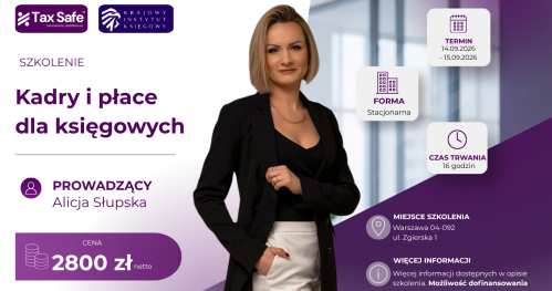 Kadry i płace dla księgowych