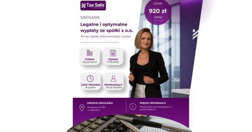 LEGALNE I OPTYMALNE WYPŁATY ZE SPÓŁKI Z O.O.  (DOKUMENTACJA