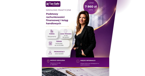 szkolenie - Podstawy rachunkowości finansowej i ksiąg handlowych - szkolenie praktyczne