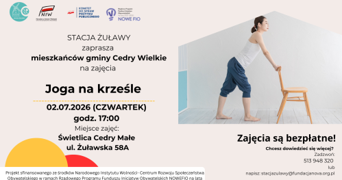 Joga na krześle