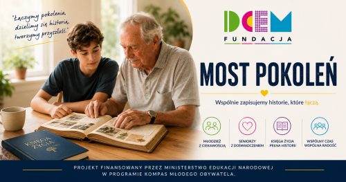 MOST POKOLEŃ - Warszaty dla pedagogów ZROZUMIEĆ SENIORA