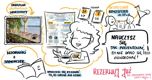 Między młotem a flipchartem - praktyczne warsztaty z komunikacji i visual thinkingu