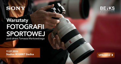 Warsztaty fotografii sportowej - pod okiem Tomasza Markowskiego!
