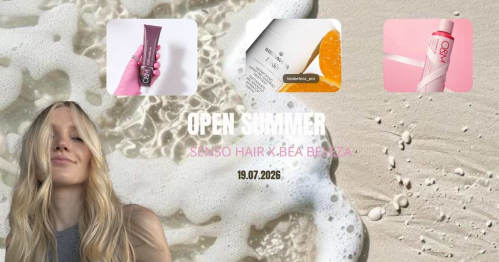 Open Summer Senso Hair X Bea Beleza