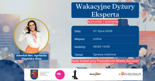 Wakacyjny Dyżur Eksperta - Adwokat - Sprawy Rodzinne